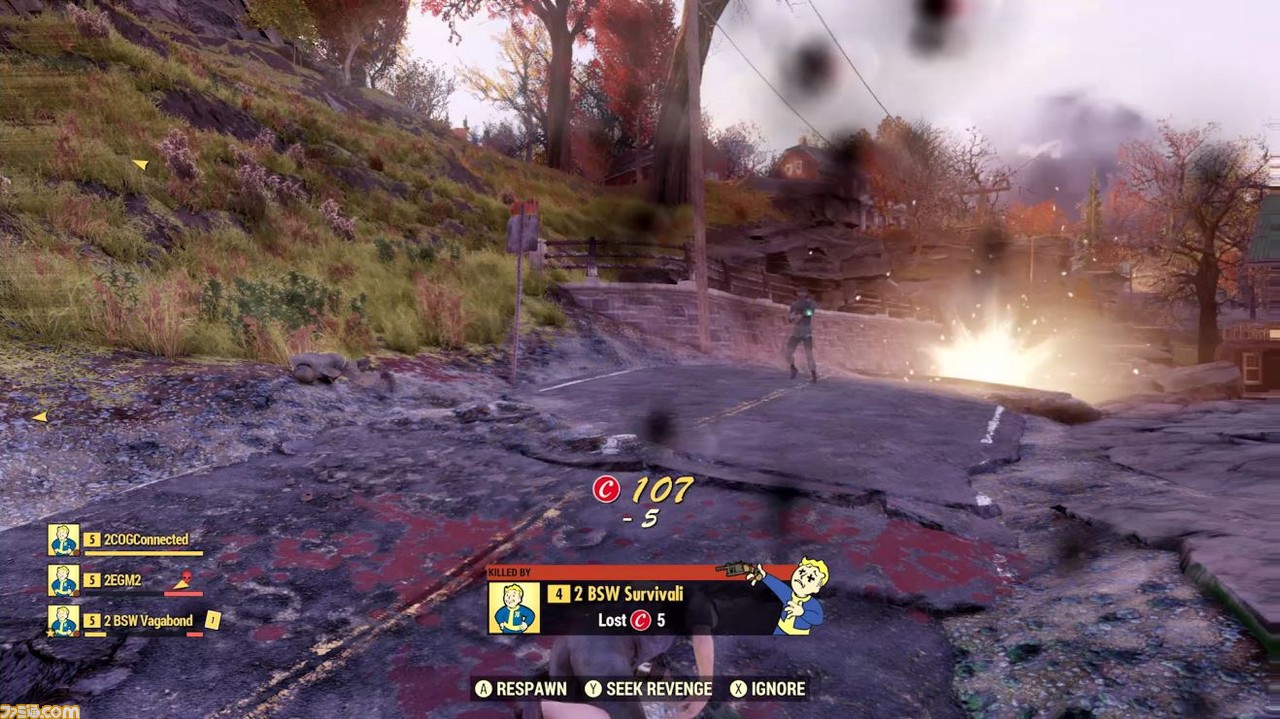 『Fallout 76』舞台となるウェストバージニア州で遊んできたぞ! リアルタイムになったV.A.T.S.やPvPの実際まで、ゲームプレイを一挙紹介_08