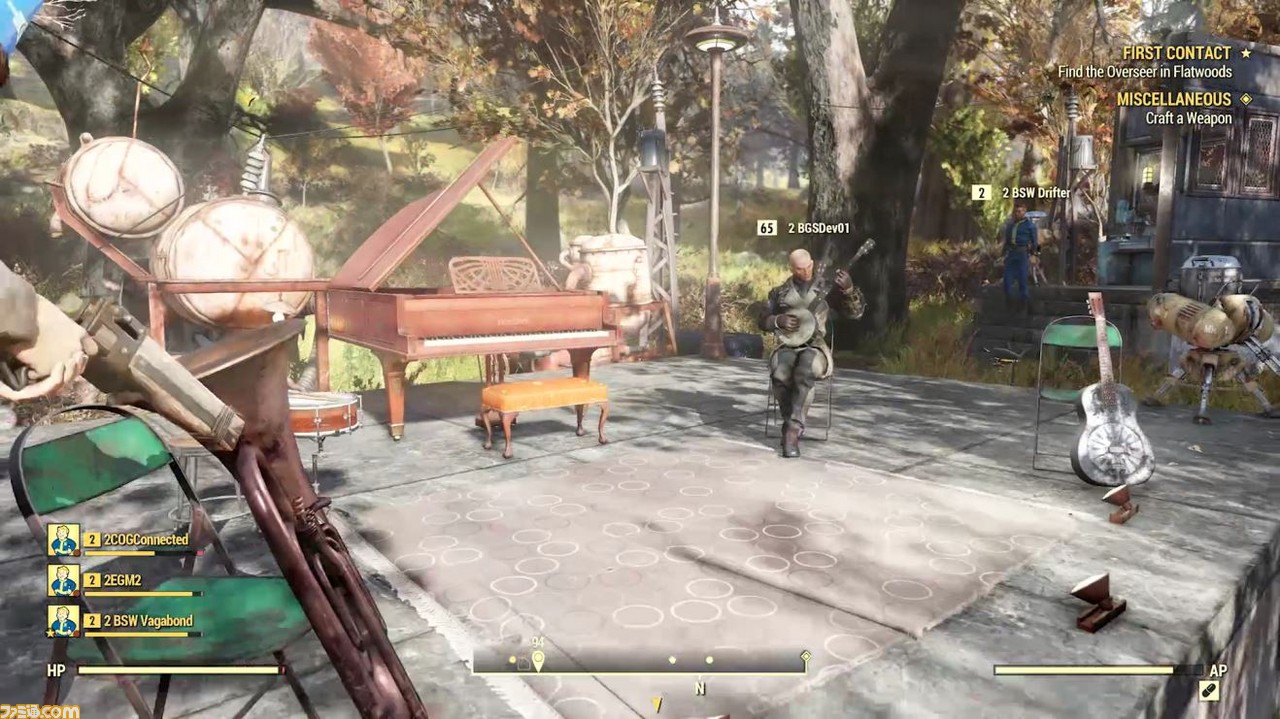 『Fallout 76』舞台となるウェストバージニア州で遊んできたぞ! リアルタイムになったV.A.T.S.やPvPの実際まで、ゲームプレイを一挙紹介_01