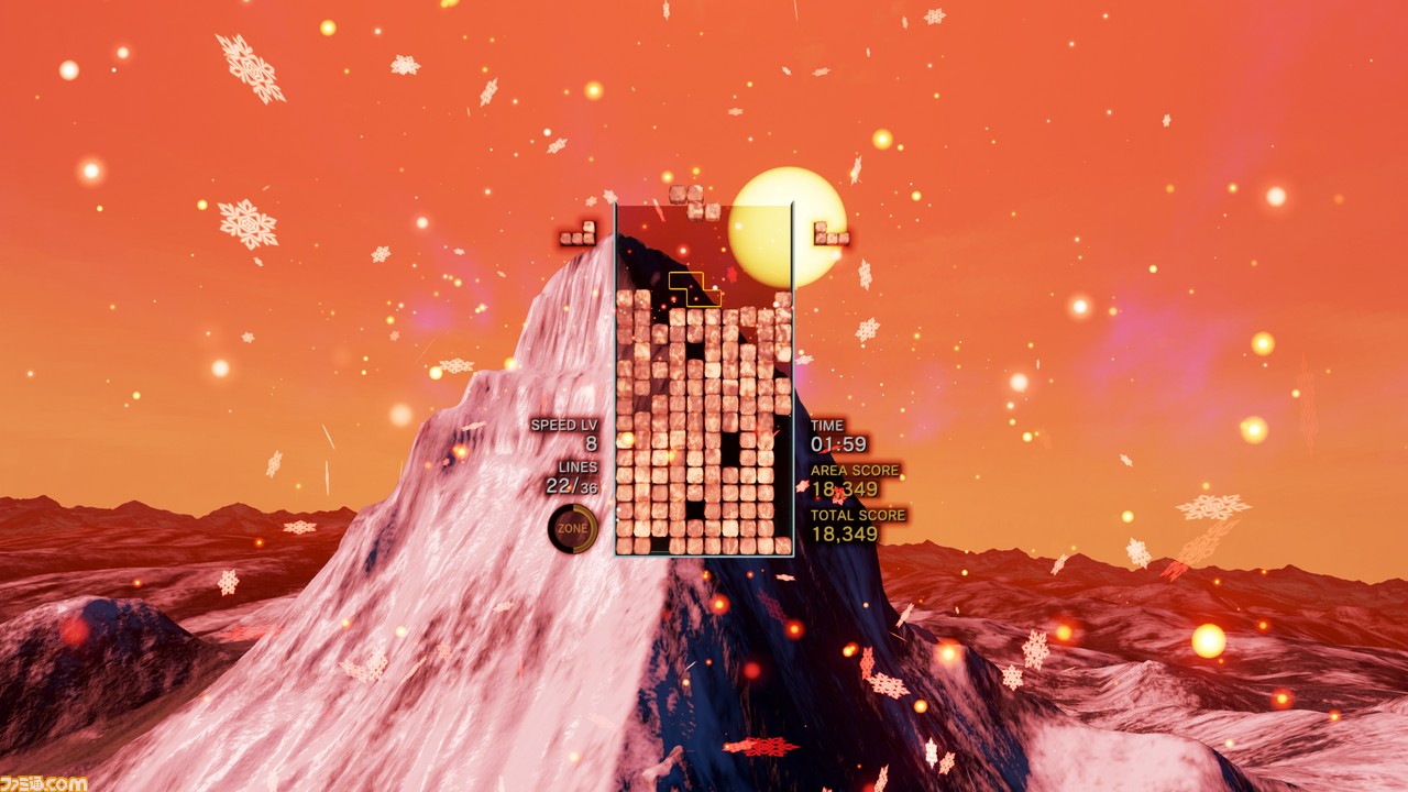 特殊なルールでプレイする“Effect Modes”の詳細やオンラインの仕様も判明! 『テトリス エフェクト』先行プレイリポート_05