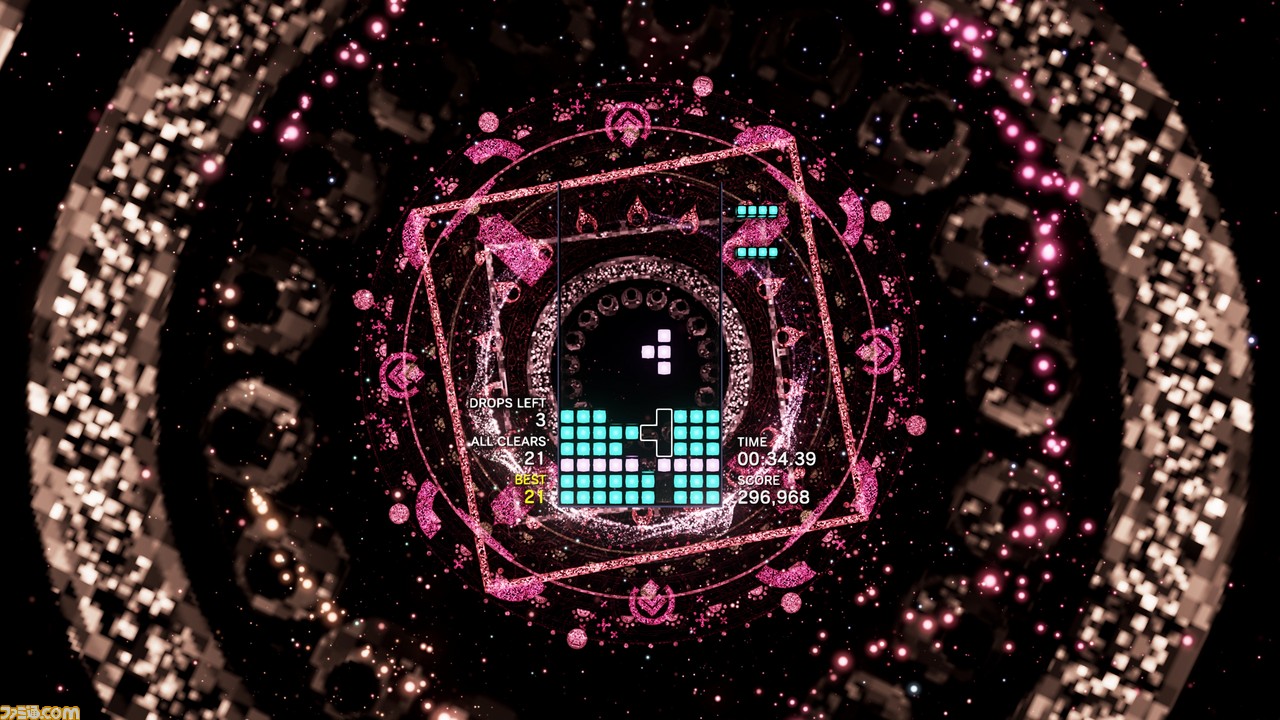 特殊なルールでプレイする“Effect Modes”の詳細やオンラインの仕様も判明! 『テトリス エフェクト』先行プレイリポート_02