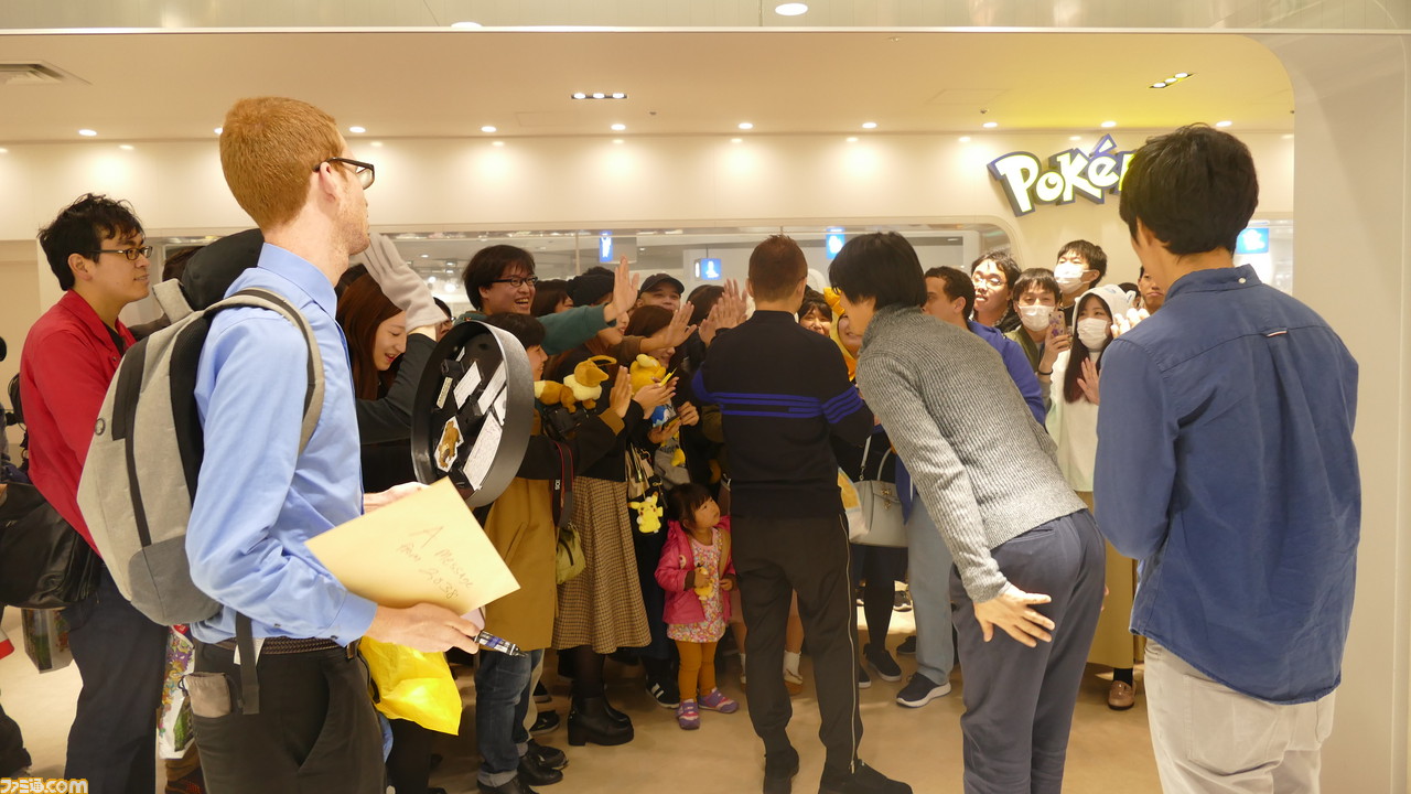 『ポケモン ピカ・ブイ』発売記念イベントに増田順一氏らが登場! 先着151名にポケモンたちのぬいぐるみを図鑑番号順にわたすサプライズも!_10