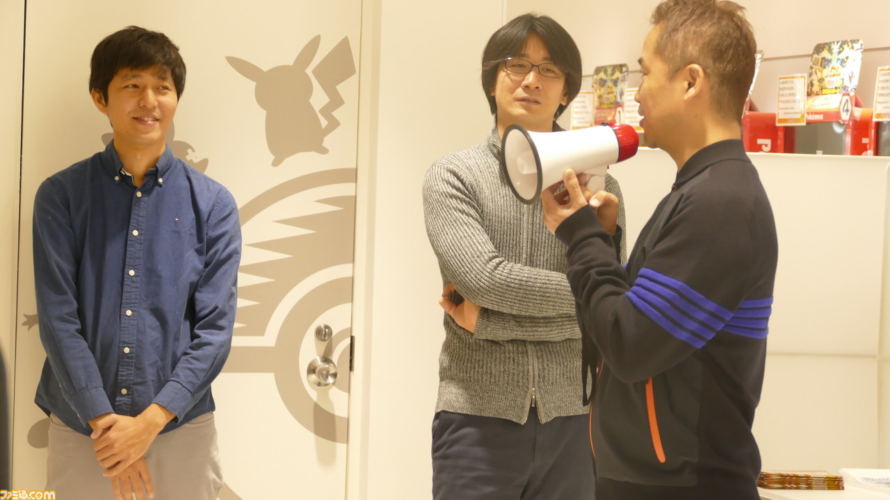 『ポケモン ピカ・ブイ』発売記念イベントに増田順一氏らが登場! 先着151名にポケモンたちのぬいぐるみを図鑑番号順にわたすサプライズも!_09