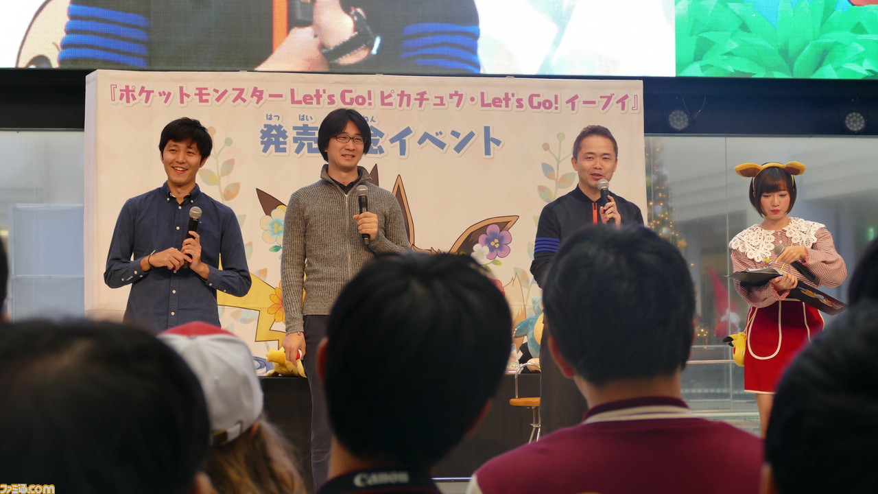 『ポケモン ピカ・ブイ』発売記念イベントに増田順一氏らが登場! 先着151名にポケモンたちのぬいぐるみを図鑑番号順にわたすサプライズも!_18