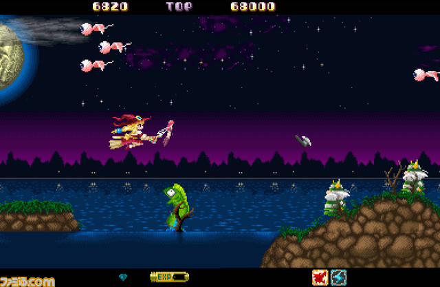 横スクロールシューティング『コットン』最新作『コットン リブート(仮題)』が発売決定。さらに今夏にはX68000版のフロッピーディスク再販も_04