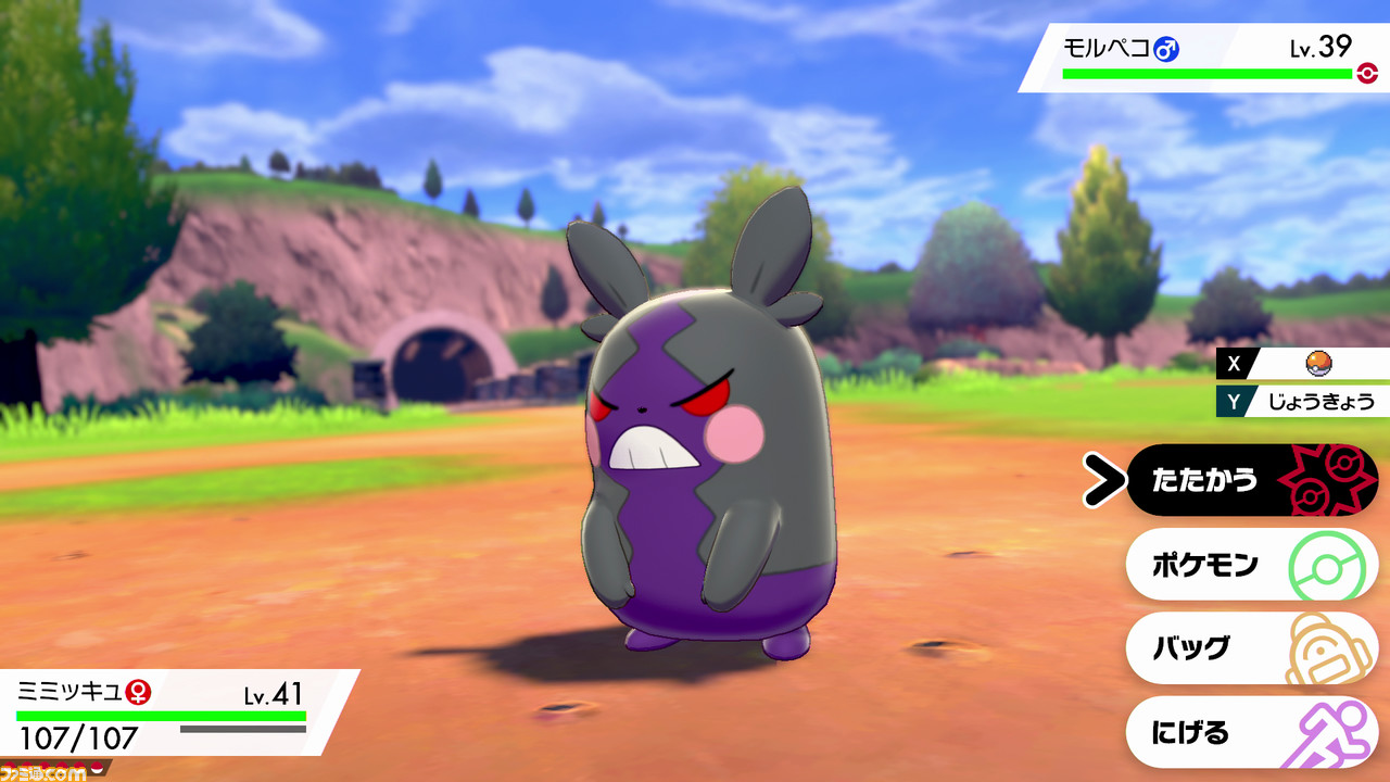 『ポケモン ソード・シールド』ガラル地方のジグザグマ、マッスグマが大変なことに! 空腹の状態が続くと姿が変わる新ポケモン・モルペコ情報も_13