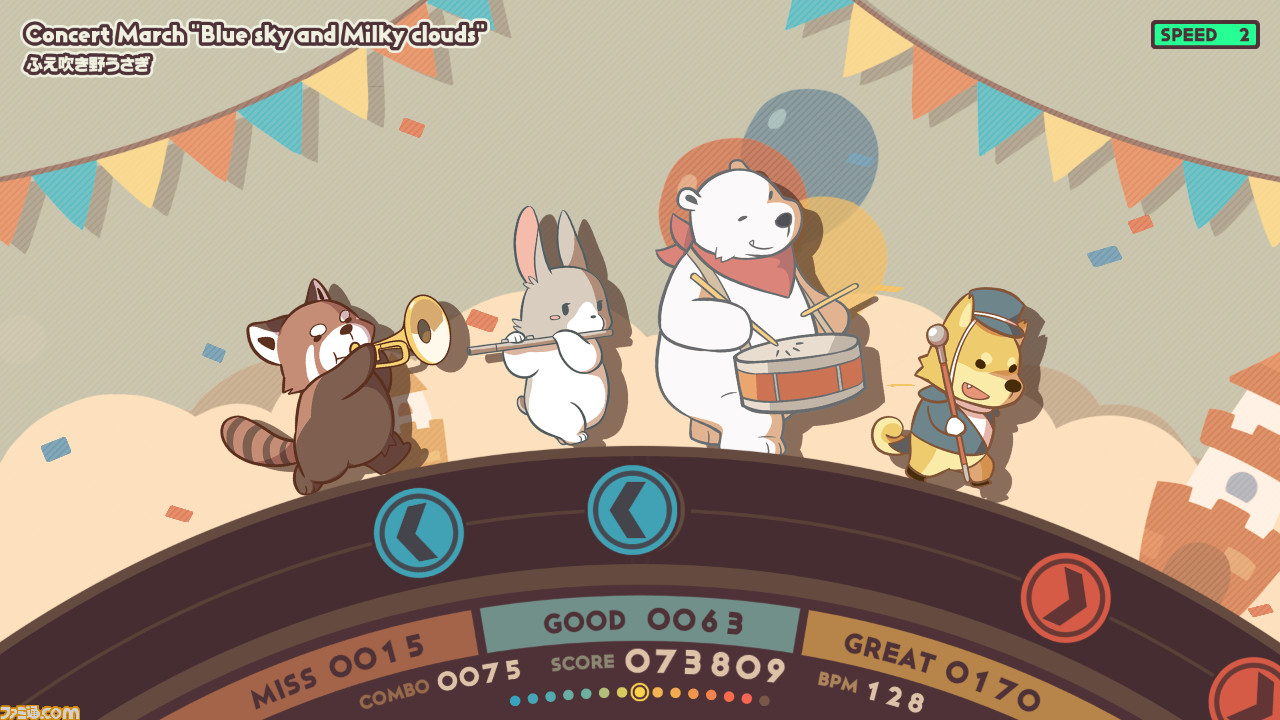 『Wonder Parade』がSwitchとPC向けにリリース決定。ほのぼのかわいい動物たちと楽しくリズムゲームを_03