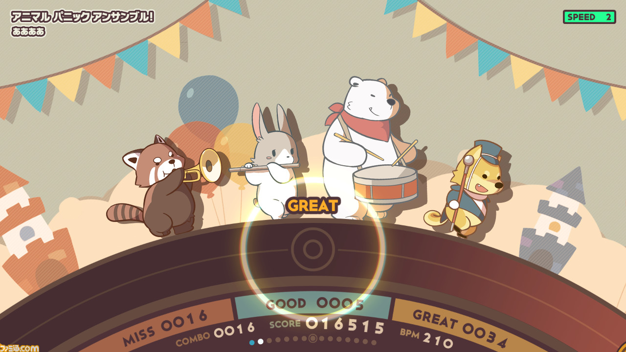 『Wonder Parade』がSwitchとPC向けにリリース決定。ほのぼのかわいい動物たちと楽しくリズムゲームを_02