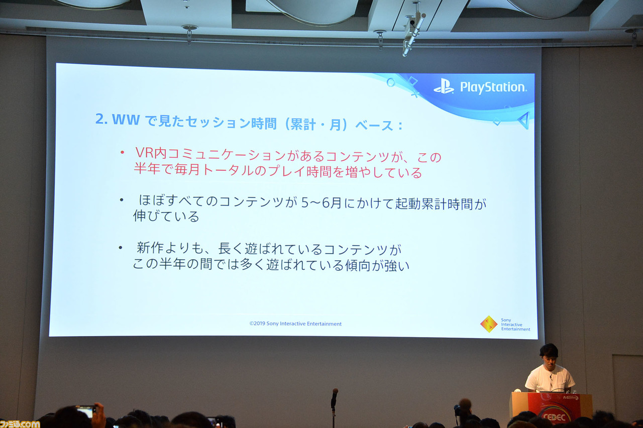 プレイステーション VRを振り返る。豊富なデータをもとにユーザーの傾向や動向を分析! 日本のPS VRユーザーはかなり特殊……!?【CEDEC 2019】_16