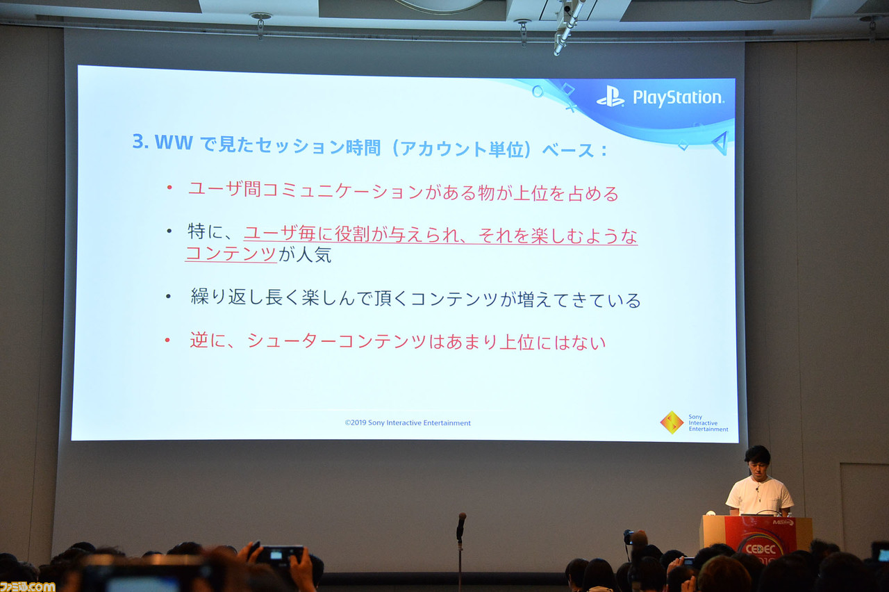 プレイステーション VRを振り返る。豊富なデータをもとにユーザーの傾向や動向を分析! 日本のPS VRユーザーはかなり特殊……!?【CEDEC 2019】_09