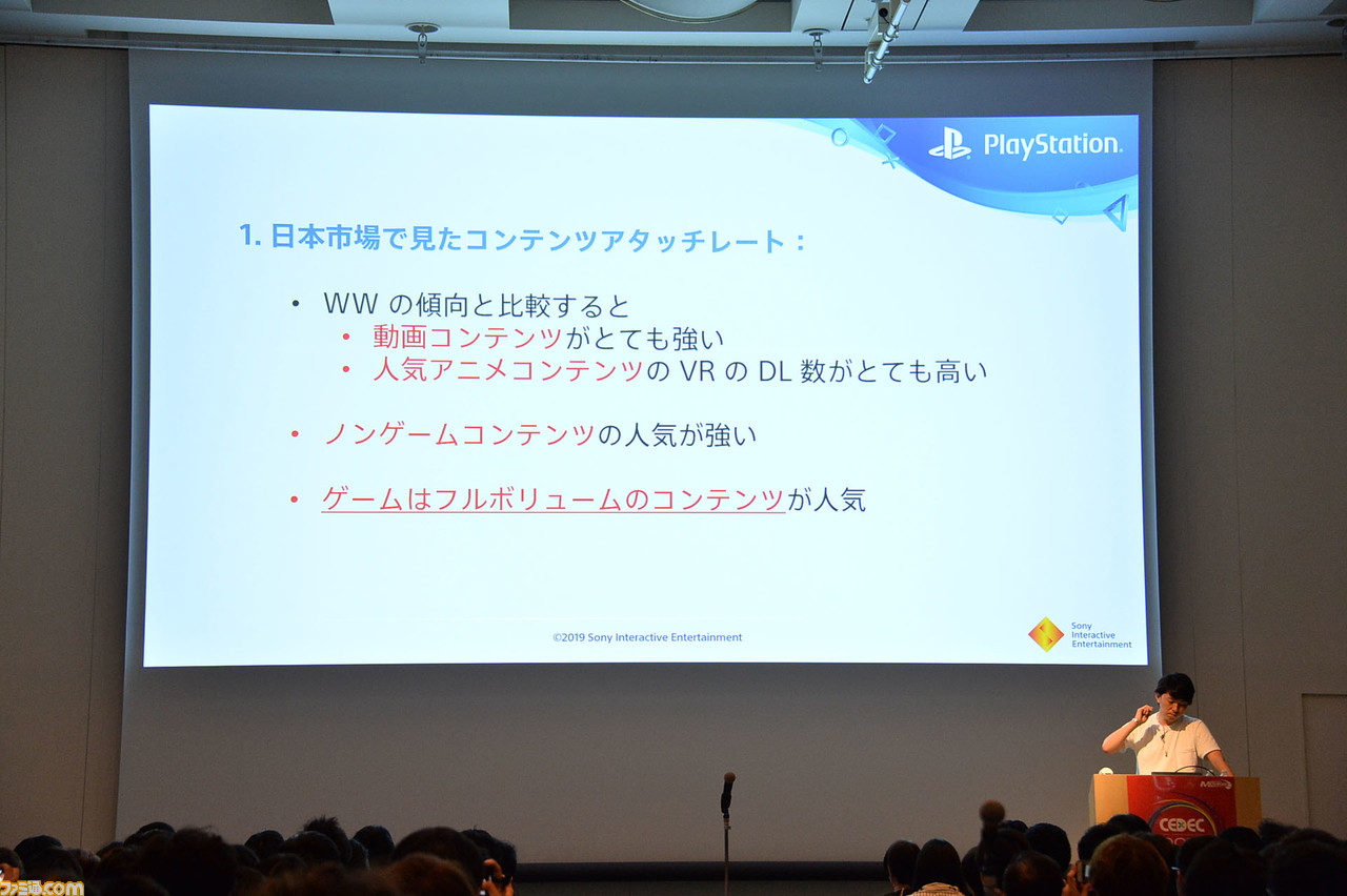 プレイステーション VRを振り返る。豊富なデータをもとにユーザーの傾向や動向を分析! 日本のPS VRユーザーはかなり特殊……!?【CEDEC 2019】_11