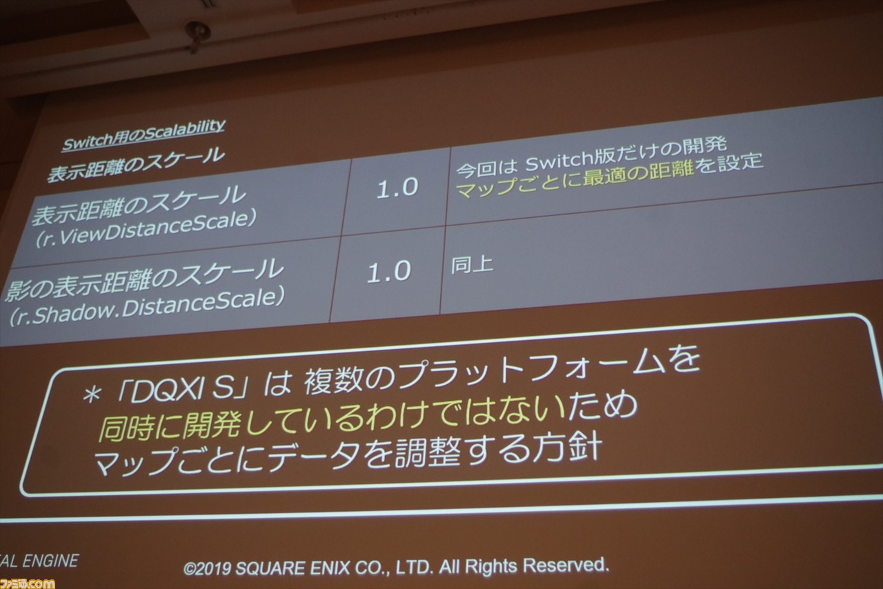 『ドラゴンクエストXI S』はいかにUnreal Engine 4で最適化されたか? “UNREAL FEST EAST 2019”のセッションをお届け_31