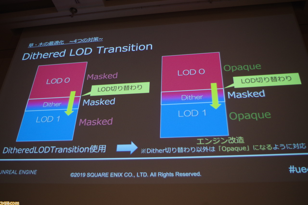 『ドラゴンクエストXI S』はいかにUnreal Engine 4で最適化されたか? “UNREAL FEST EAST 2019”のセッションをお届け_56