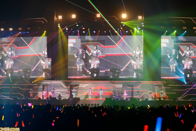 “バンナムフェス”DAY2リポート! 『アイマス』、『ラブライブ』、『アイカツ』などのアイドルが集結した“最高が止まらない”ライブ_180