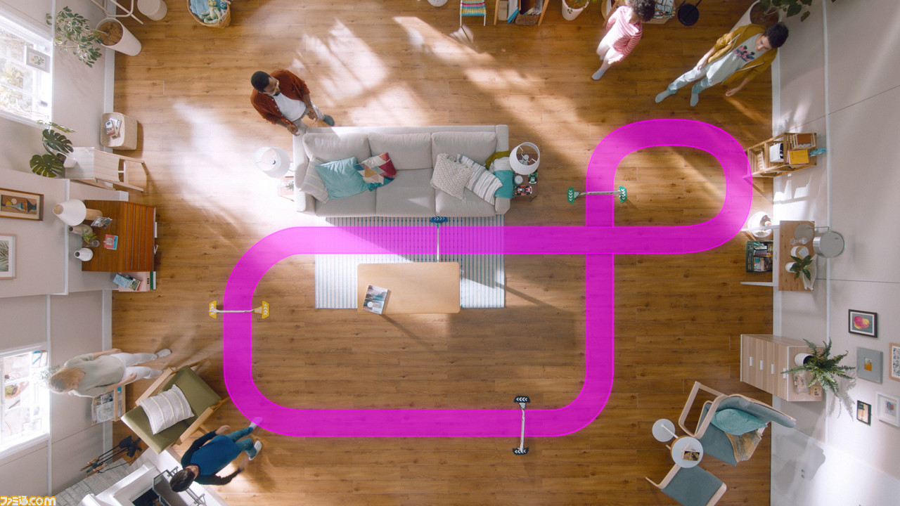 『マリオカート ライブ ホームサーキット』がSwitchで10/16発売。カメラ内蔵カート&ARで新たな『マリオカート』がお家にやってくる