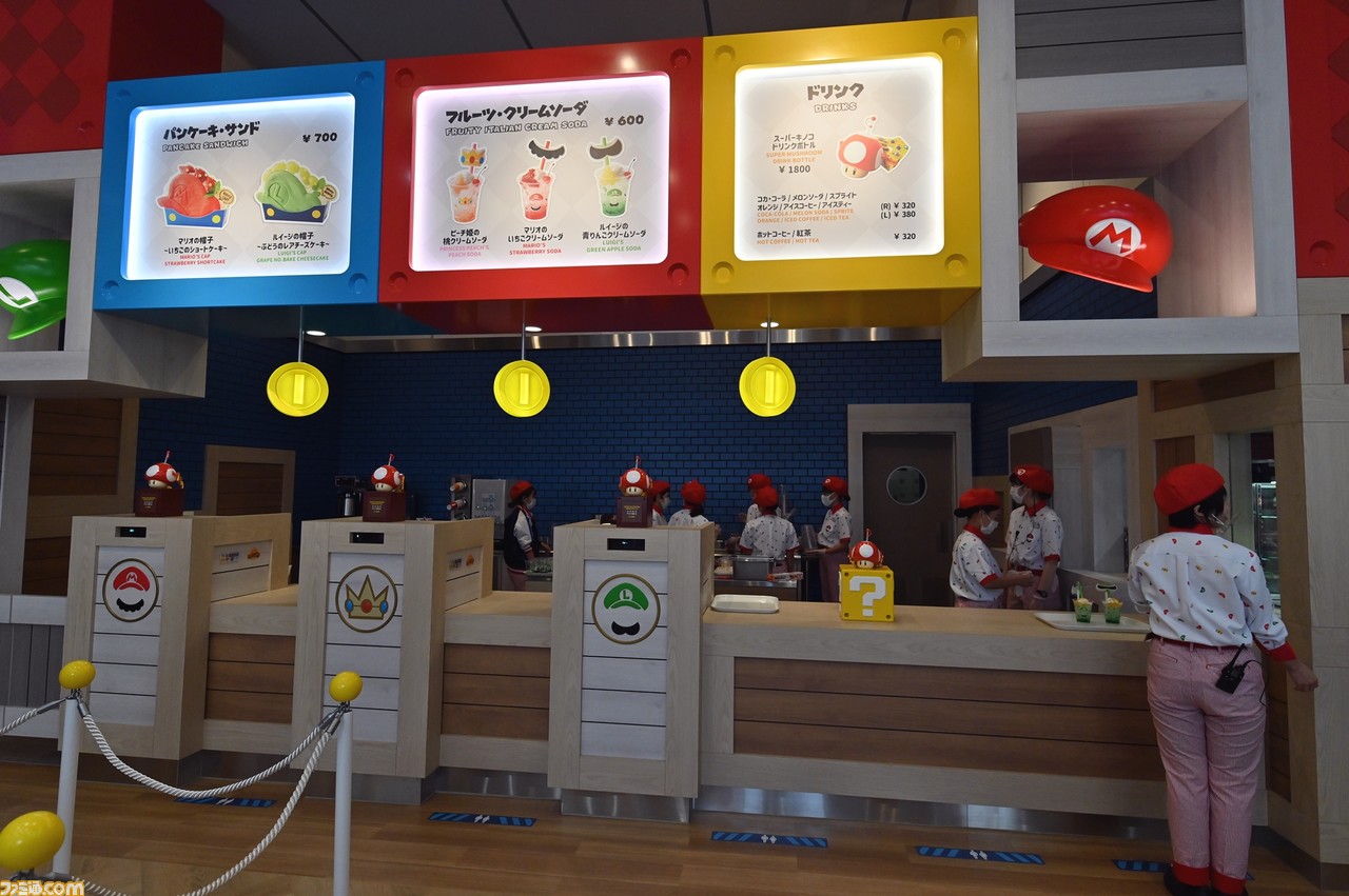 :USJ“マリオ・カフェ&ストア”プレスプレビューリポート。マリオ&ルイージが登場し、オープンを盛大にお祝い!