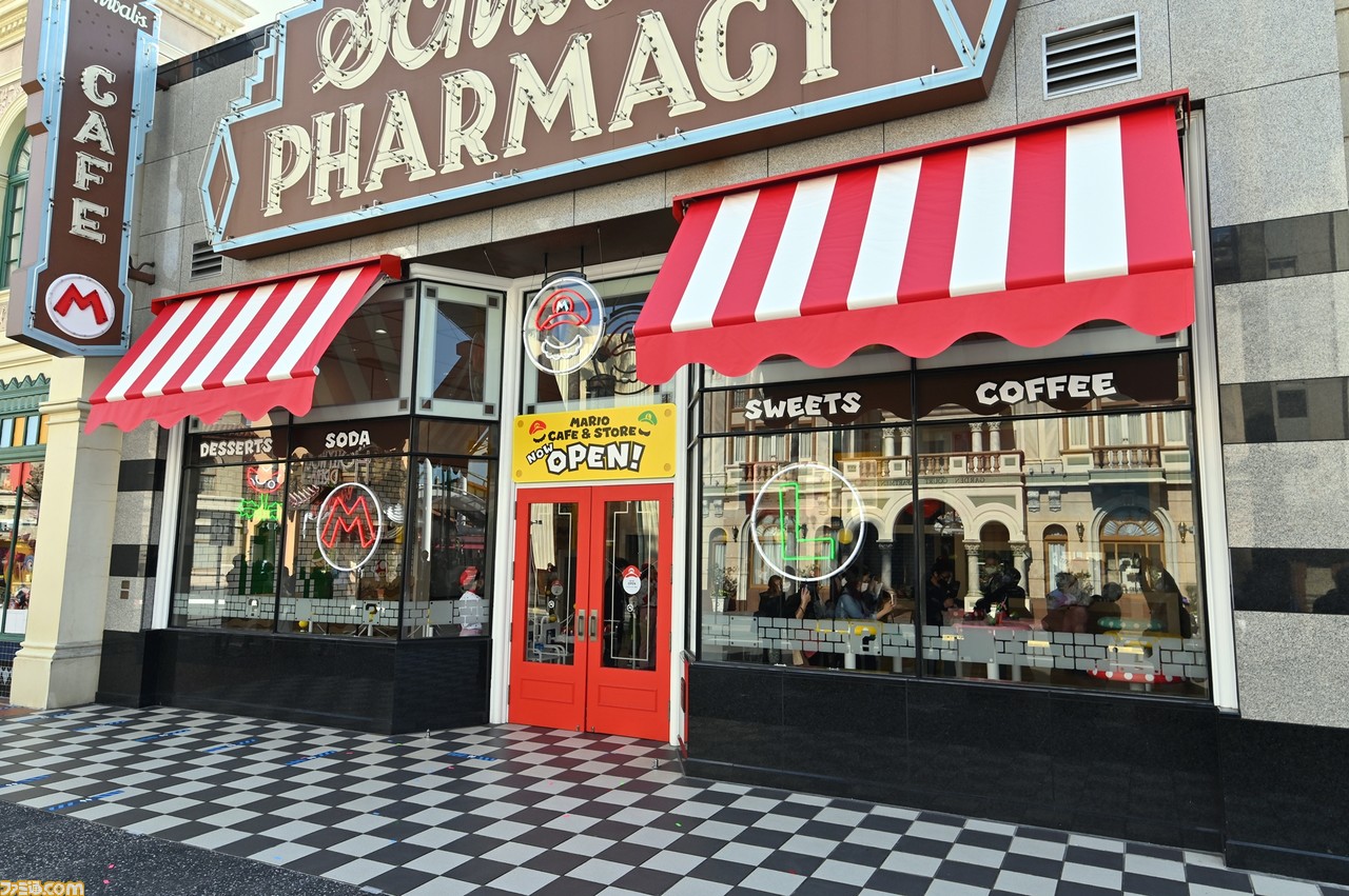 :USJ“マリオ・カフェ&ストア”プレスプレビューリポート。マリオ&ルイージが登場し、オープンを盛大にお祝い!