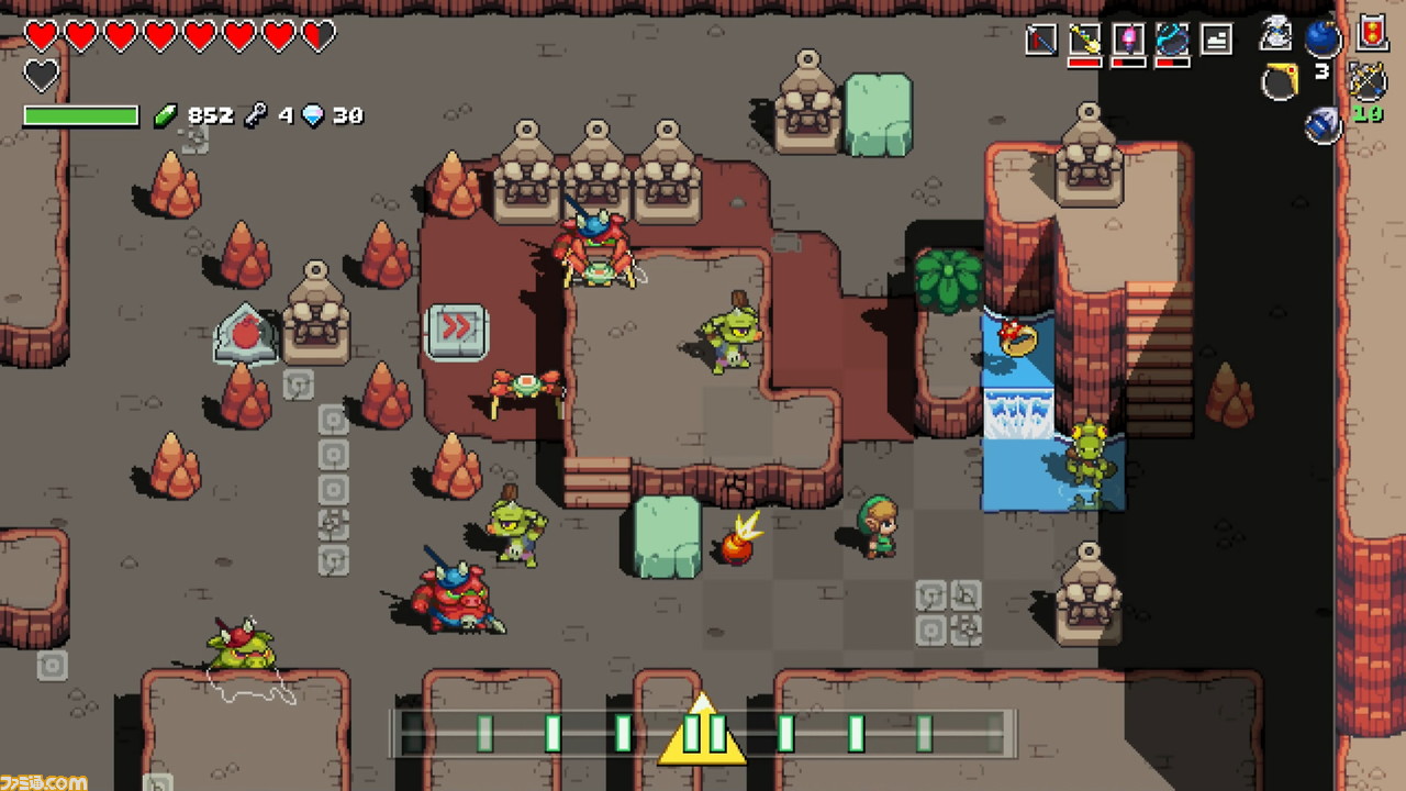 『ケイデンス・オブ・ハイラル: クリプト・オブ・ネクロダンサー feat. ゼルダの伝説』プレイレビュー。リズムに合わせて謎解きを楽しむまったく新しい『ゼルダの伝説』!