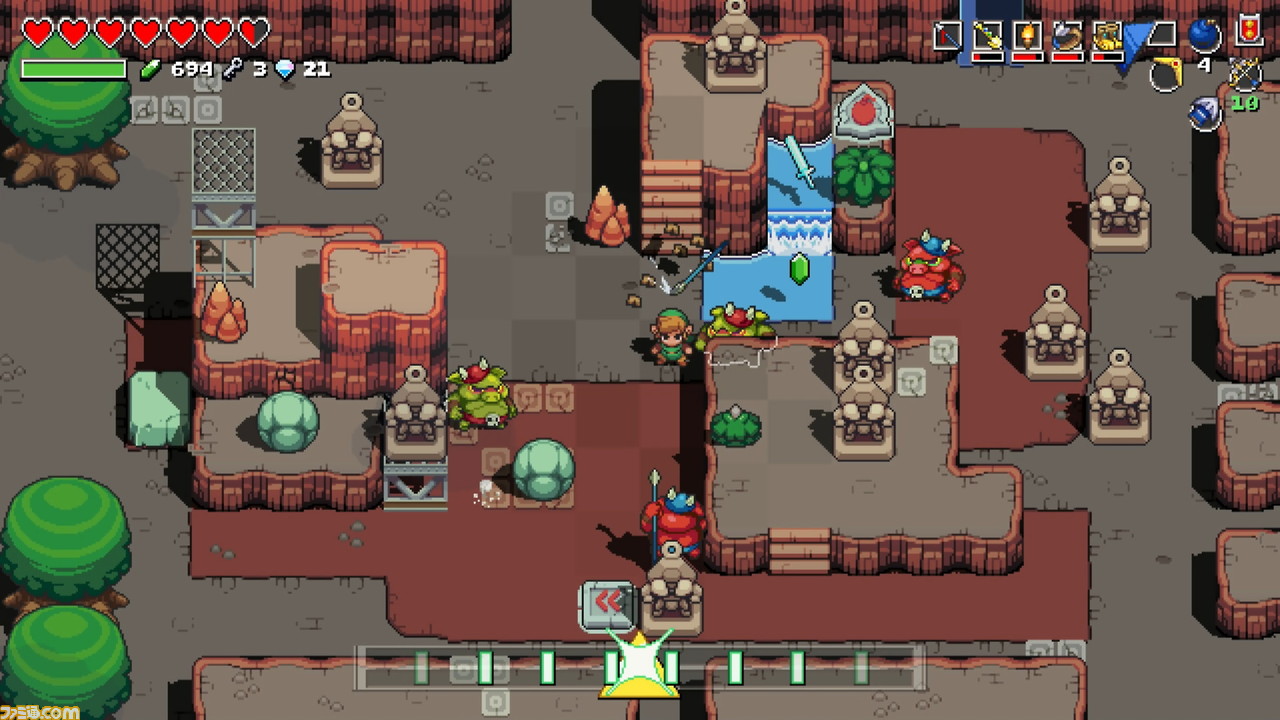 『ケイデンス・オブ・ハイラル: クリプト・オブ・ネクロダンサー feat. ゼルダの伝説』プレイレビュー。リズムに合わせて謎解きを楽しむまったく新しい『ゼルダの伝説』!