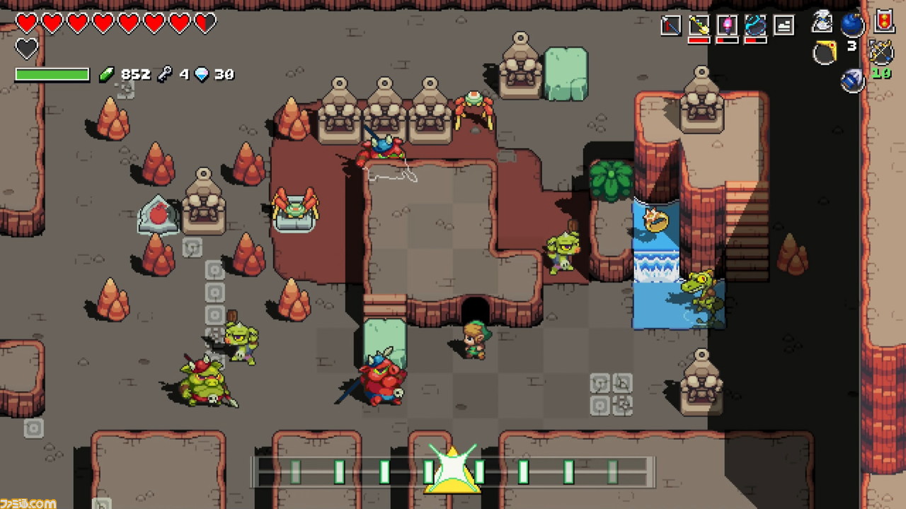 『ケイデンス・オブ・ハイラル: クリプト・オブ・ネクロダンサー feat. ゼルダの伝説』プレイレビュー。リズムに合わせて謎解きを楽しむまったく新しい『ゼルダの伝説』!