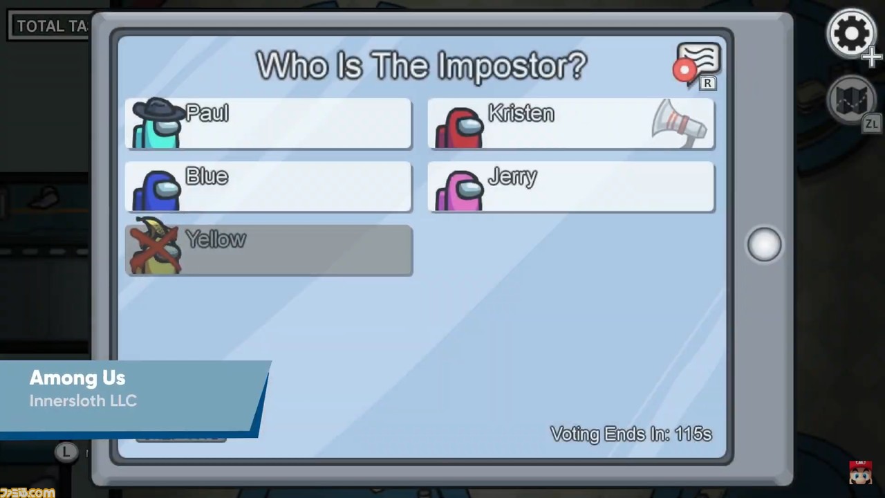 宇宙人狼『Among Us』がNintendo Switchで発売決定! 海外では本日(12/16)発売