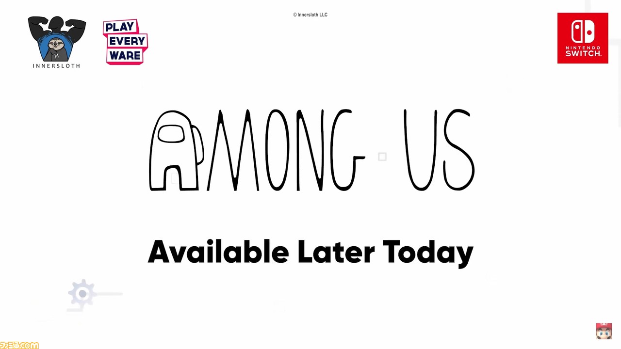 宇宙人狼『Among Us』がNintendo Switchで発売決定! 海外では本日(12/16)発売