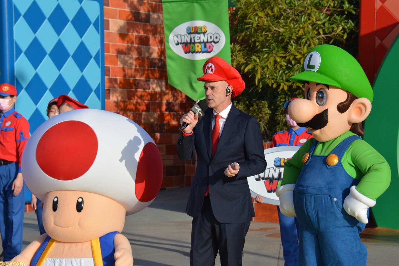 USJ“スーパーニンテンドーワールド”がついにグランドオープン。セレモニーには宮本茂氏やマリオたちも駆け付けた!