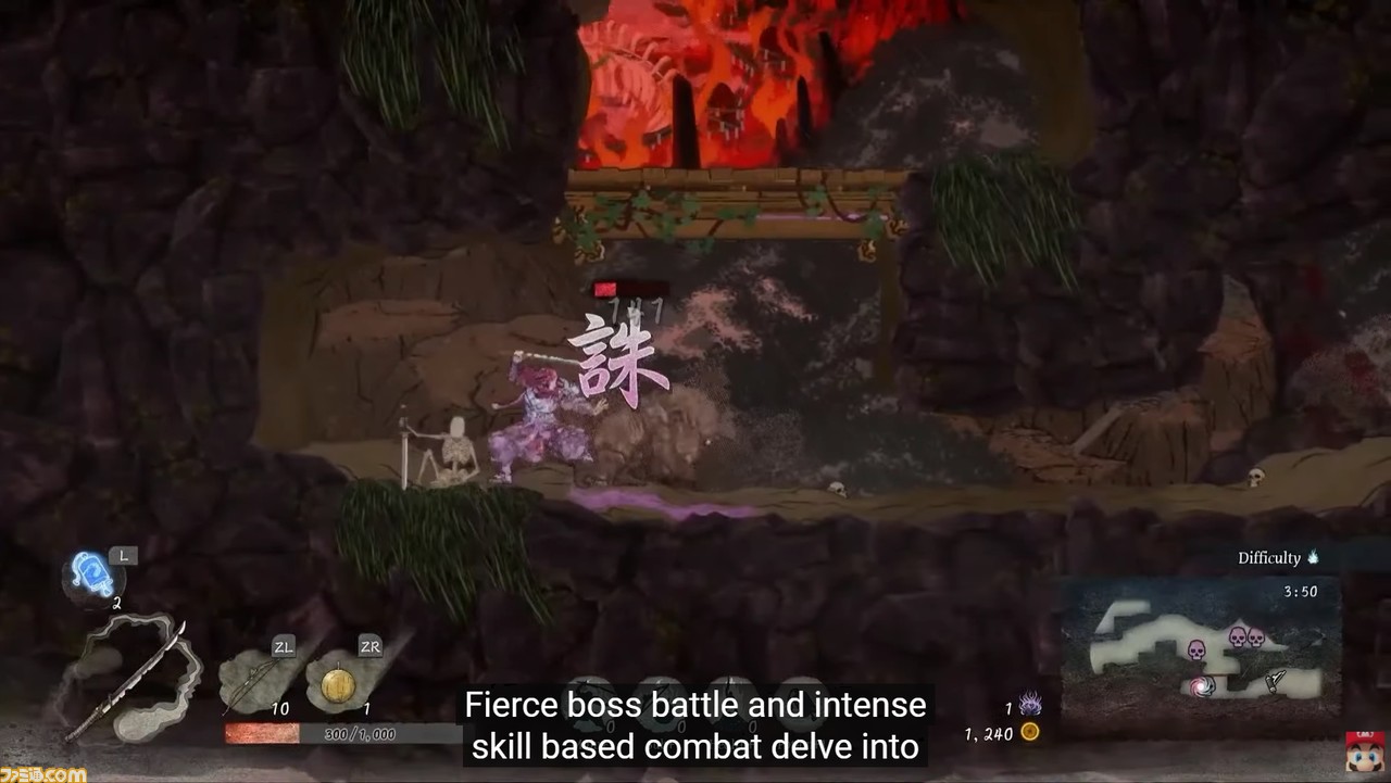 コナミ『月風魔伝』新作『GetsuFumaDen: Undying Moon』を発表。ファミコン時代のアクションRPGが蘇る