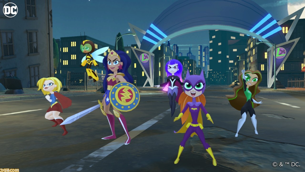Switch『DCスーパーヒーローガールズ ティーンパワー』スーパー女子高校生ヒーローたちの爽快アクションや画面写真が公開