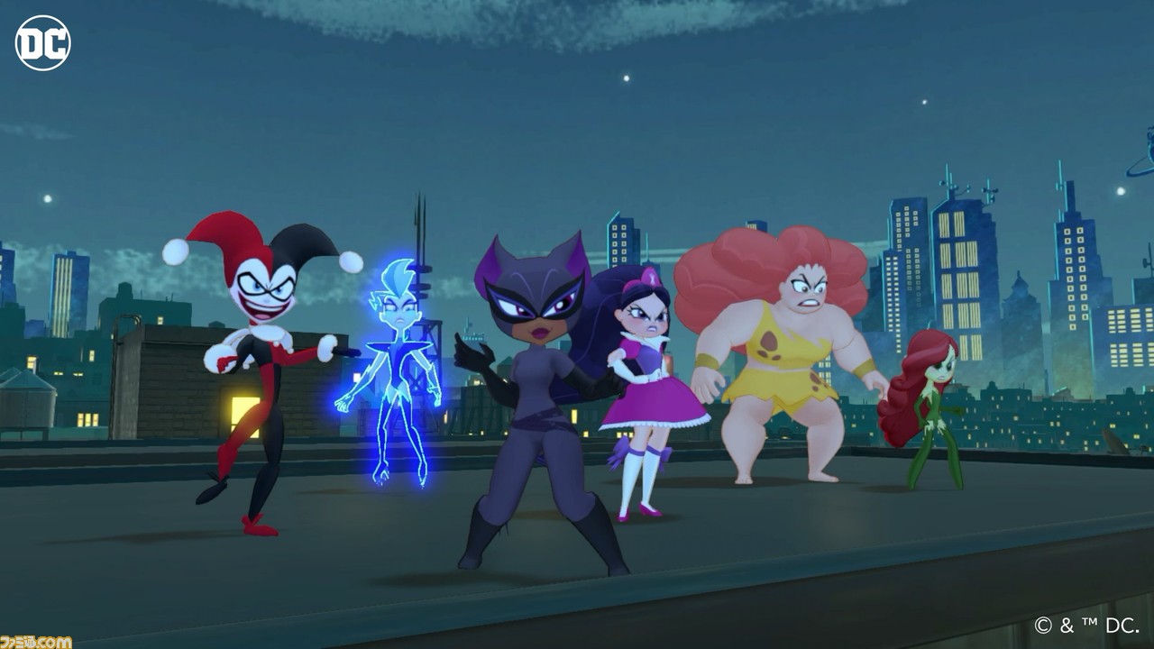 Switch『DCスーパーヒーローガールズ ティーンパワー』スーパー女子高校生ヒーローたちの爽快アクションや画面写真が公開