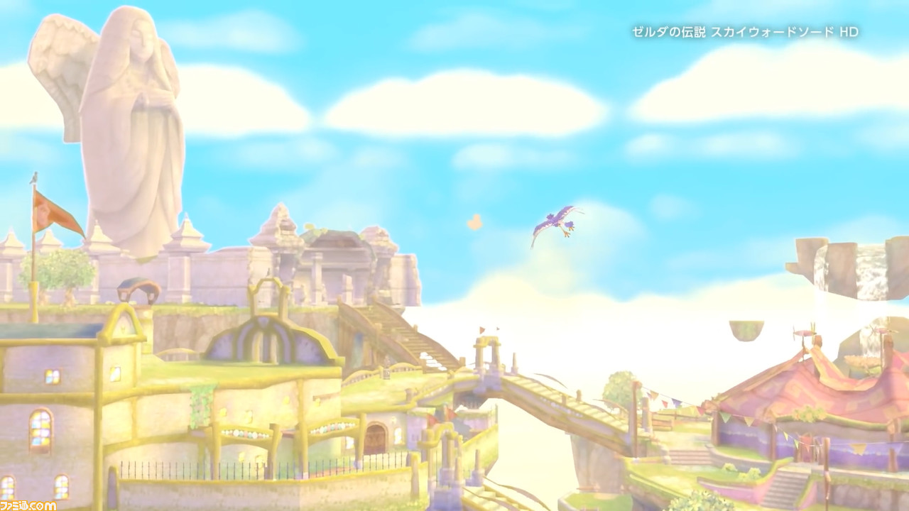 『ゼルダの伝説 スカイウォードソード HD』物語やプレイスタイル、冒険の舞台について紹介する映像が公開。