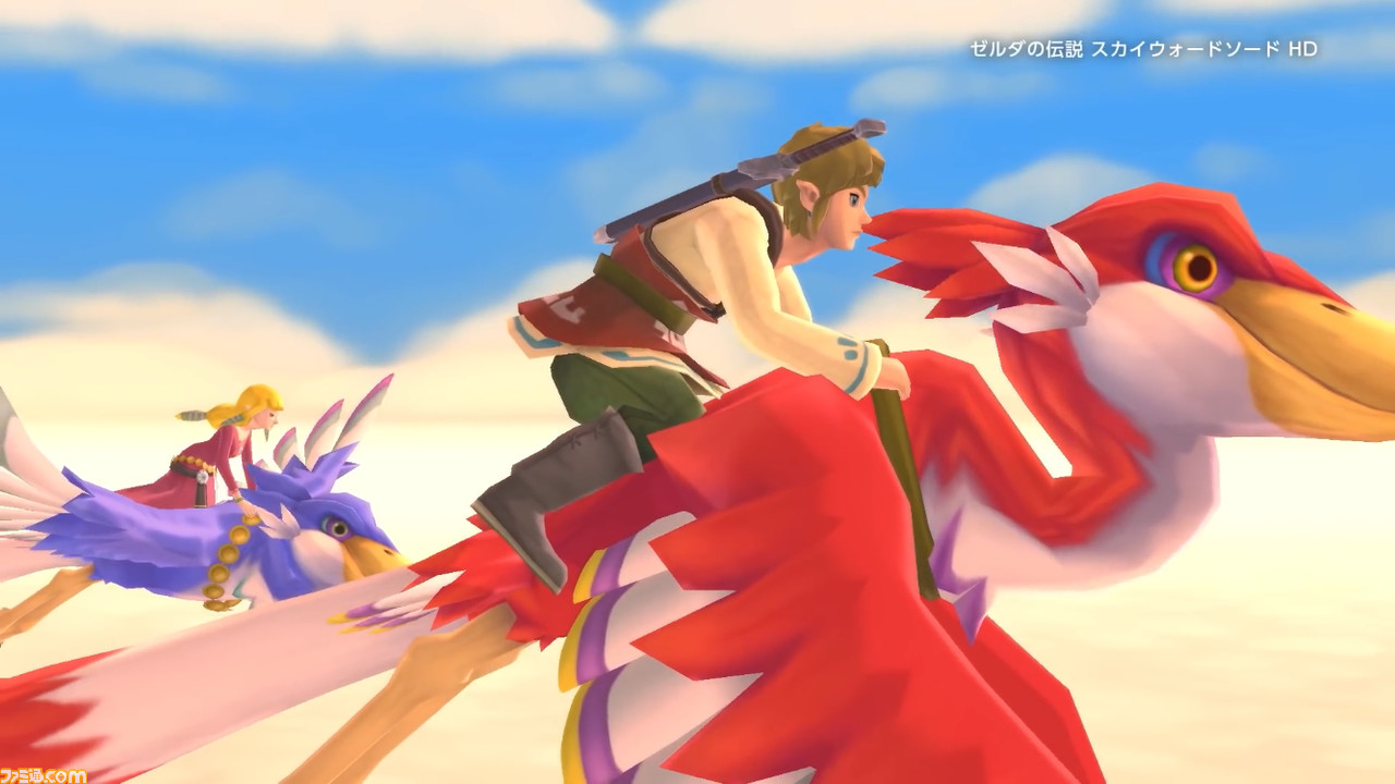 『ゼルダの伝説 スカイウォードソード HD』物語やプレイスタイル、冒険の舞台について紹介する映像が公開。