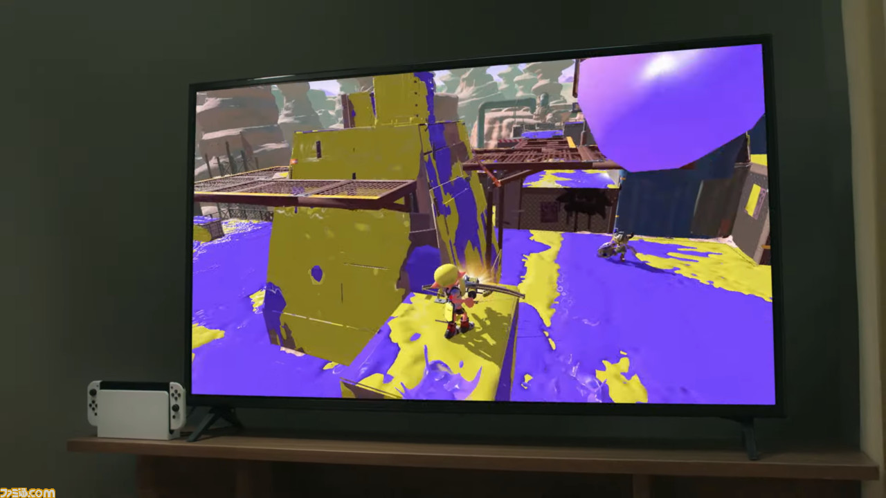 『スプラトゥーン3』新映像が公開。新ブキ・弓は縦横の構えに対応&チャージキープが可能?