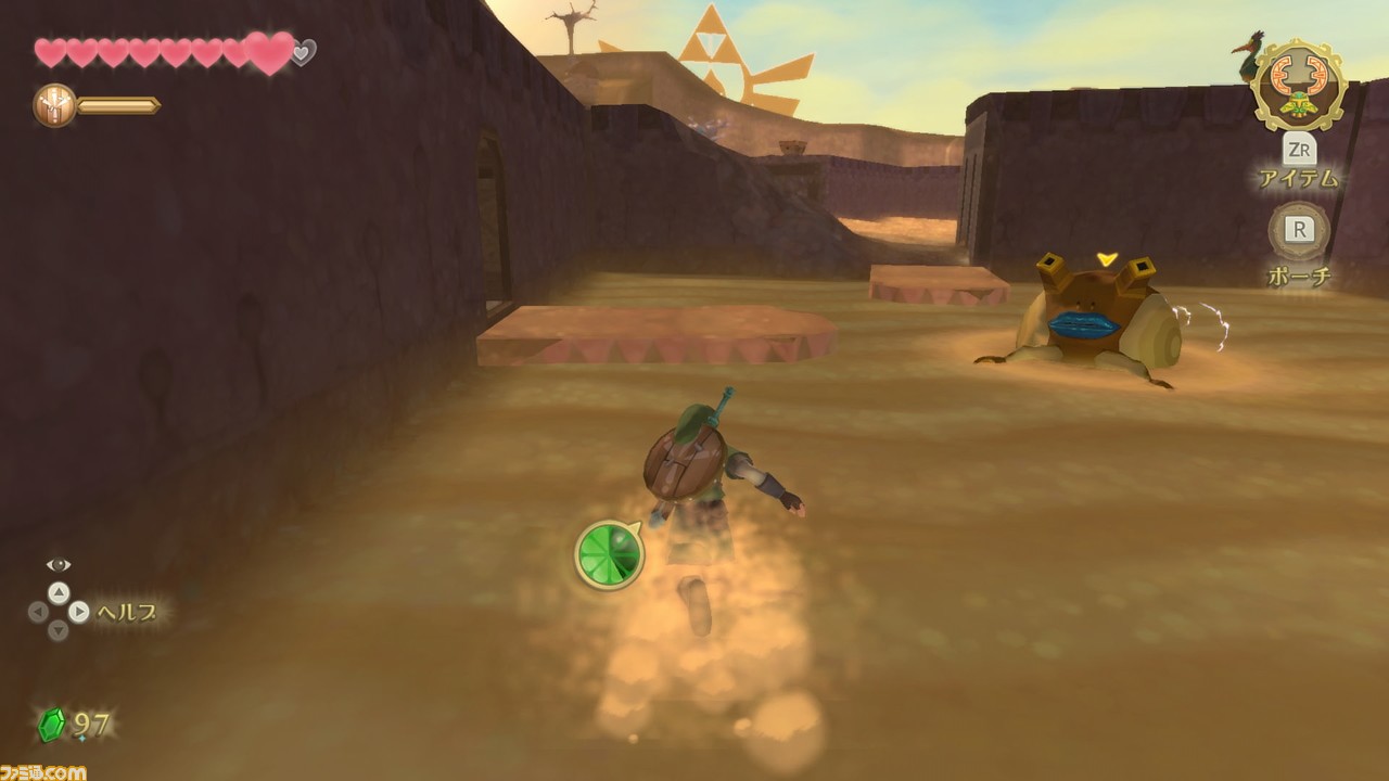 『ゼルダの伝説 スカイウォードソード HD』探索フィールドや戦闘など様々な画面写真も公開。Joy-Con操作、ボタン操作の追加でより遊びやすく!