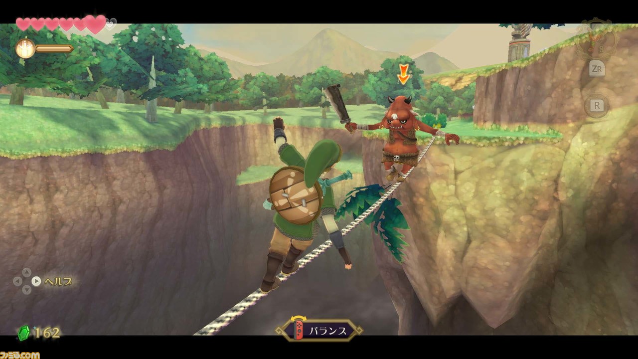 『ゼルダの伝説 スカイウォードソード HD』探索フィールドや戦闘など様々な画面写真も公開。Joy-Con操作、ボタン操作の追加でより遊びやすく!