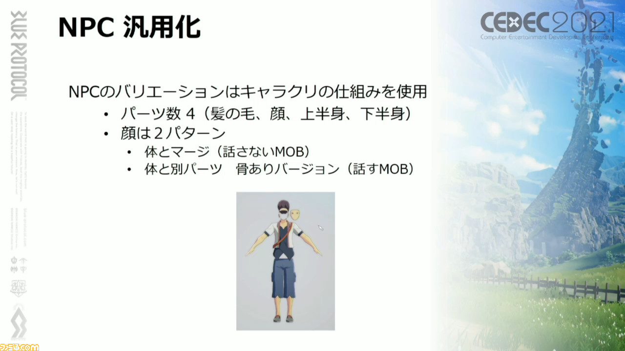 『ブループロトコル』豊かなアニメ表現を実行する秘訣「ニーソックスの食い込みに対応」「ほくろは離れるほど大きく」「マージ処理で負荷を軽減」【CEDEC2021】