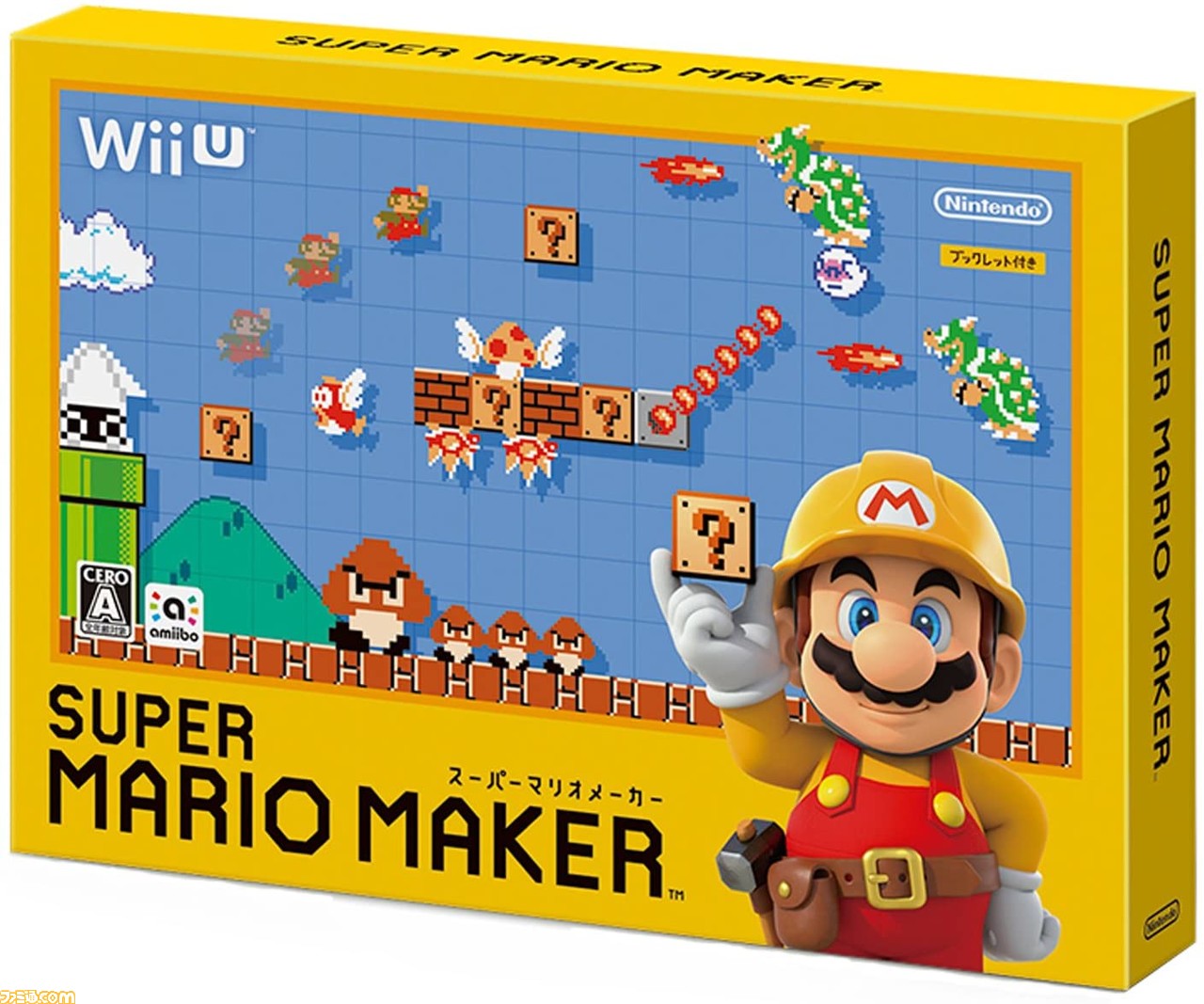 『スーパーマリオメーカー』がWii Uで発売された日。らくがき感覚の簡略さでコースを作れることに多くのユーザーが脱帽した新感覚のエディットゲーム【今日は何の日?】