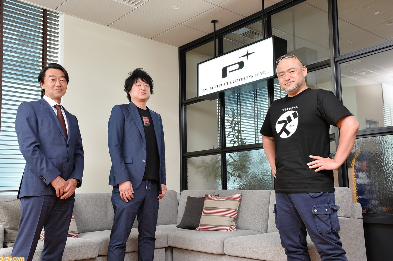 プラチナゲームズに元任天堂の山根氏が新・副社長として就任。稲葉氏と神谷氏を交え、プラチナゲームズの進化と野望に迫る独占インタビュー