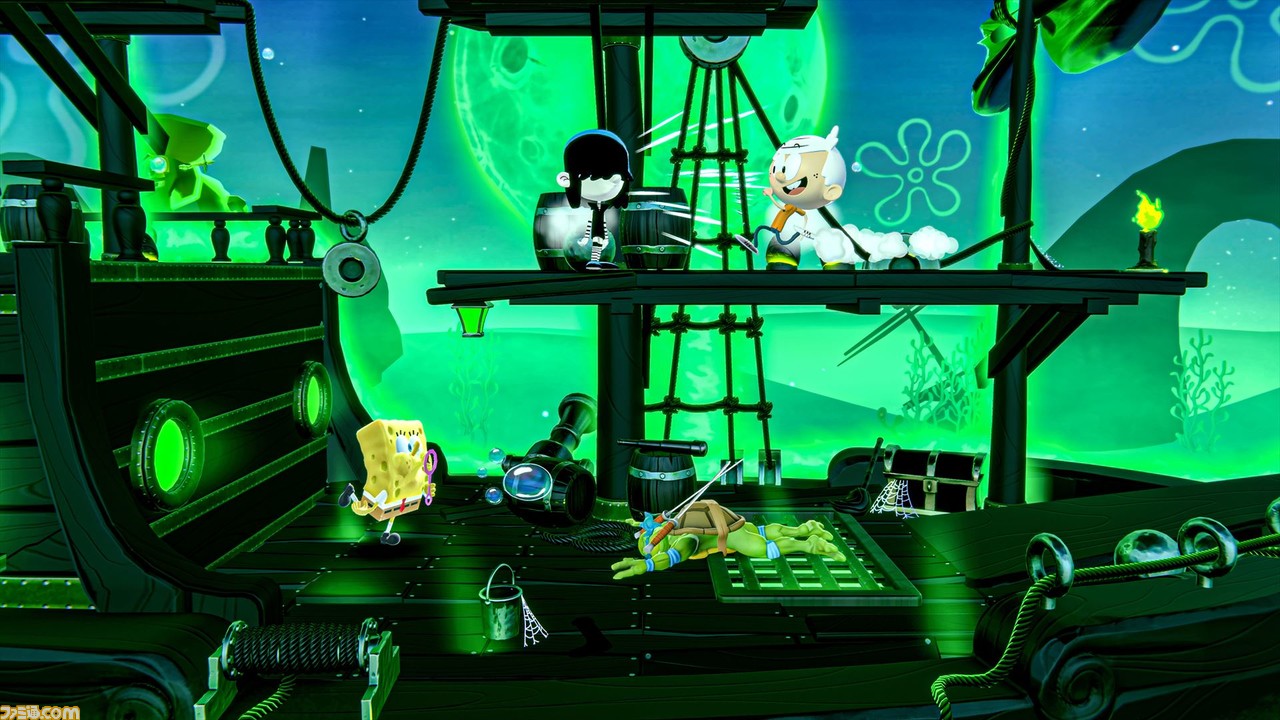 『ニコロデオン オールスター大乱闘 アルティメットエディション』が2022年11月24日に発売