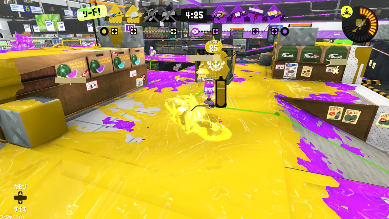 『スプラトゥーン3』イカロールの使いどころを解説。100.0未満のダメージを無効化。200.0未満のダメージなら生存可能