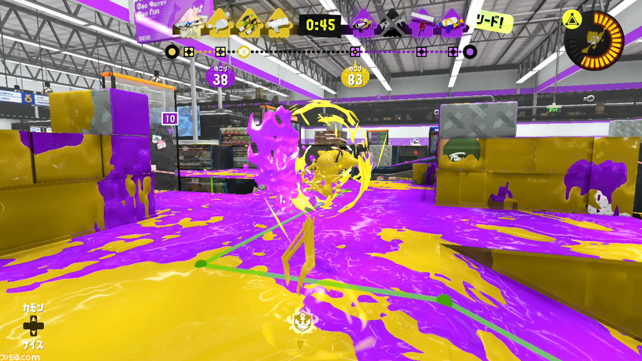 『スプラトゥーン3』イカロールの使いどころを解説。100.0未満のダメージを無効化。200.0未満のダメージなら生存可能