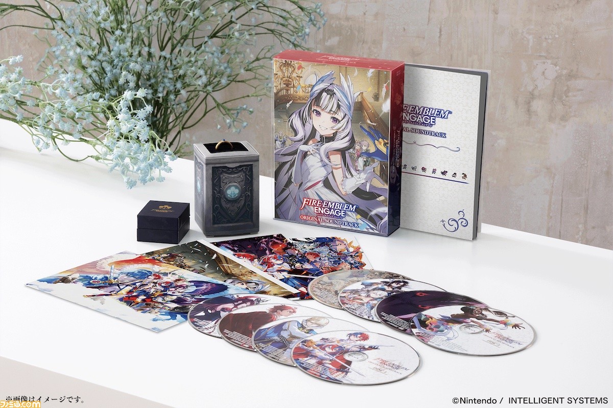 『ファイアーエムブレム エンゲージ』オリジナルサウンドトラックが本日(10/25)予約開始。本編、DLCの楽曲から仲間ユニットとの“お目覚め会話”まで収録