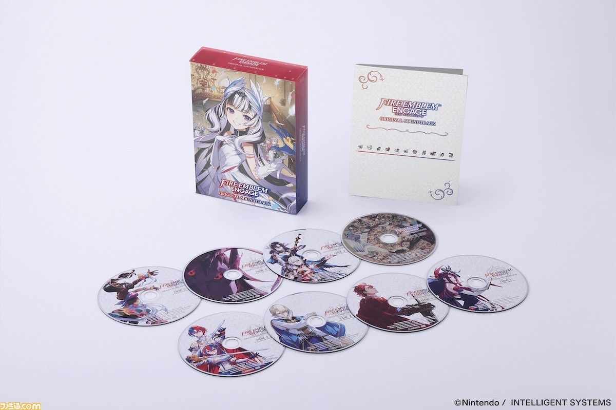 『ファイアーエムブレム エンゲージ』オリジナルサウンドトラックが本日(10/25)予約開始。本編、DLCの楽曲から仲間ユニットとの“お目覚め会話”まで収録